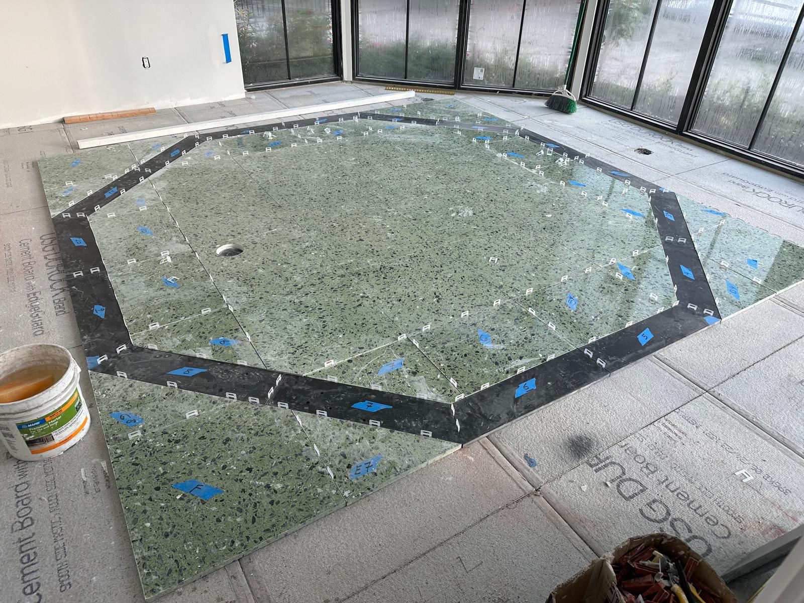 Contemporary Shower Suite